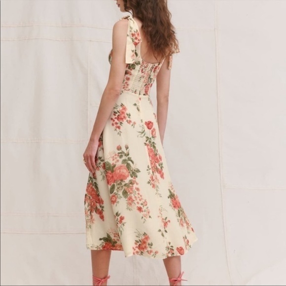 Reformation Twilight Dress in Corsage *NEW* - Picture 2 of 7